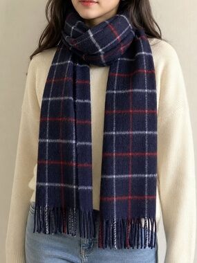 Authentic Vintage Burberry cashmere scarf
